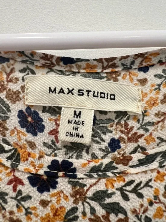 Max Studio Floral Ruffle Dress - Picture 2 of 5
